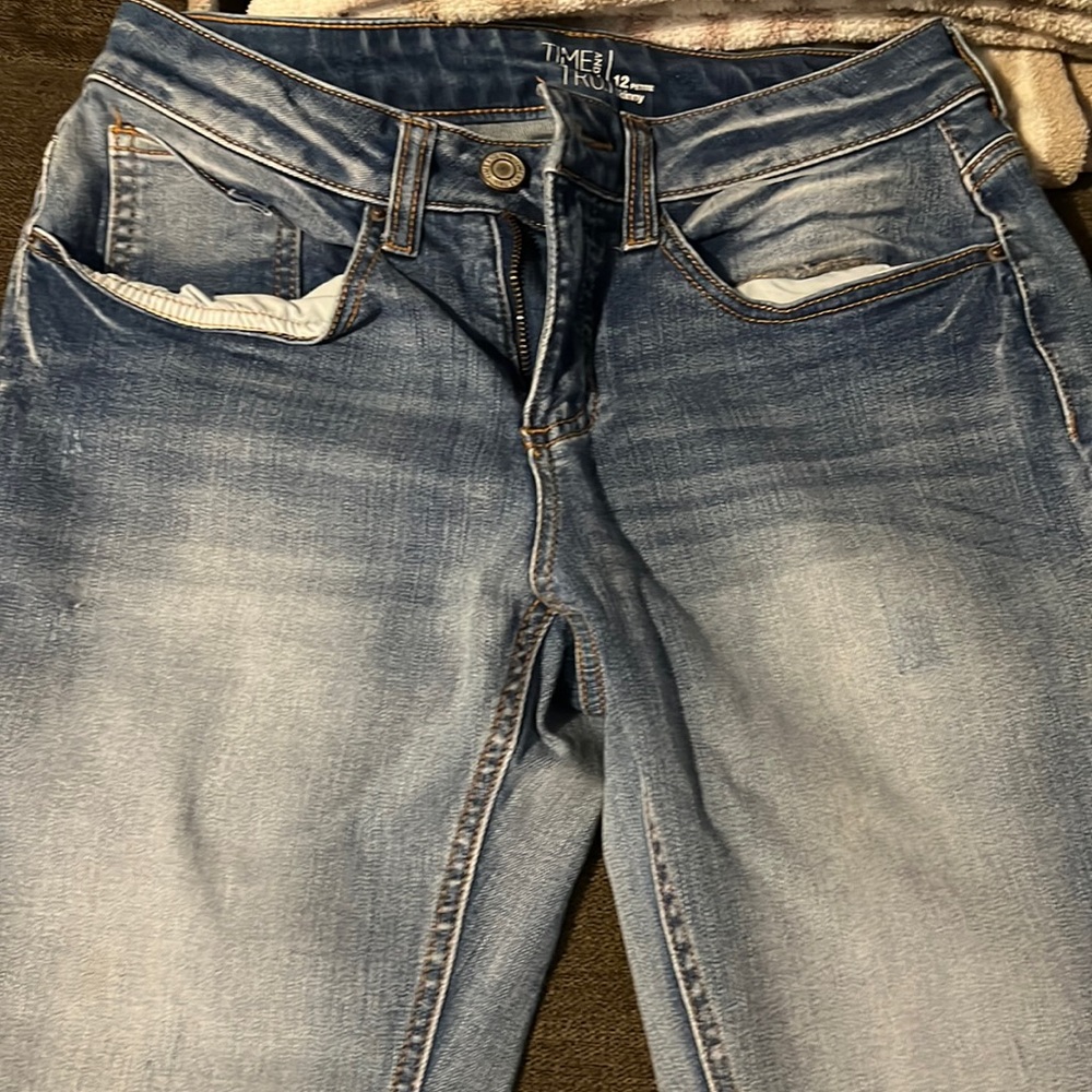 Time and True petite skinny jeans size 12.